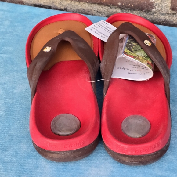 Bundle Three Pairs of Slide Flip Flops Thong Sandals Sz 7 - Picture 7 of 14